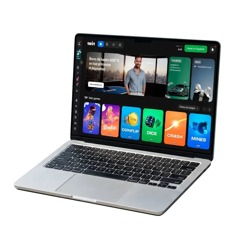 Plataforma 1win Perú: apuestas deportivas, casino online, bonos hasta 600% y app para Android e iOS