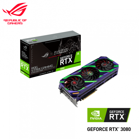 ASUS GeForce RTX™ 3080 12GB GDDR6X 384 Bits OC EVA Edition