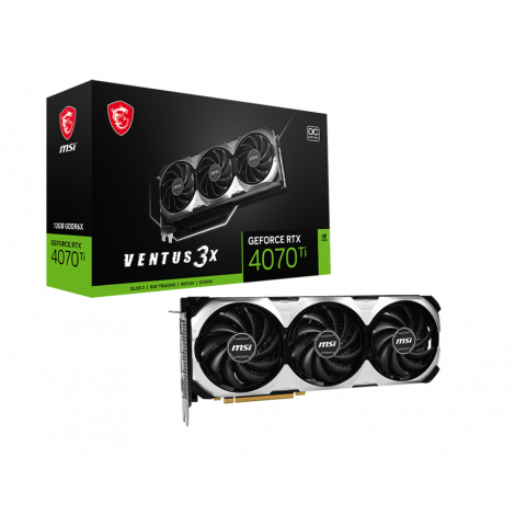 MSI GeForce RTX™ 4070 Ti VENTUS 3X 12G OC