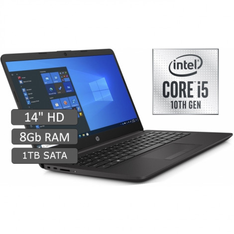 HP 240 G8 14"  Intel Core i5-1035G1 3.60GHz, 8GB DDR4