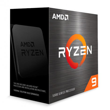 Procesador AMD Ryzen™ 9 5900X, 3.70GHz, 64MB L3, 12 Core, AM4, 7nm