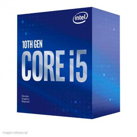 Procesador Intel Core™ i5-10400F, 2.90 GHz, LGA1200, 14 nm.