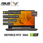 ASUS TUF GAMING A15 FA506QM, AMD Ryzen 7 5800H, GeForce RTX™ 3060, 16GB RAM, 512GB SSD NVMe, 15.6'' IPS 144 Hz