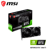 MSI GeForce RTX™ 3060 Ti 8GB GDDR6 256 Bits VENTUS 2X OC,  