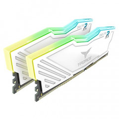 Memoria T-Force Delta  BLANCA RGB, 16GB KIT (8GB x2), DDR4, 3200 MHz