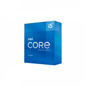 Procesador Intel® Core™ i5-11600K, 3.9 GHz, 12 MB Caché L3, LGA1200, 14 nm.
