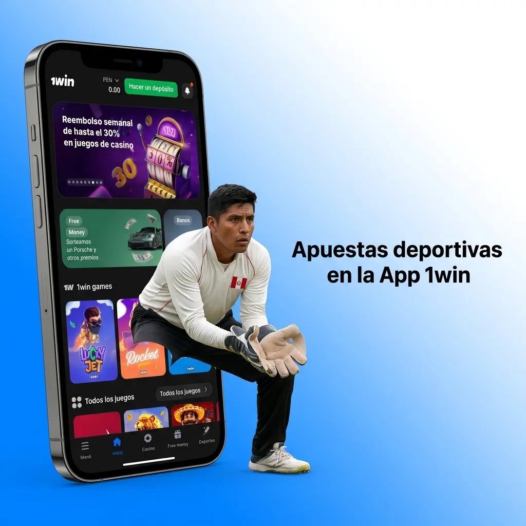 Apuestas deportivas en la app 1win Perú: fútbol, tenis, MMA y más de 40 disciplinas disponibles
